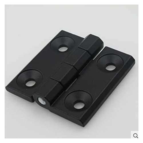 Zinc Alloy Rectangular Aluminum Folding Hinge for Electric Cabinet Hardware - color: 40x40mm