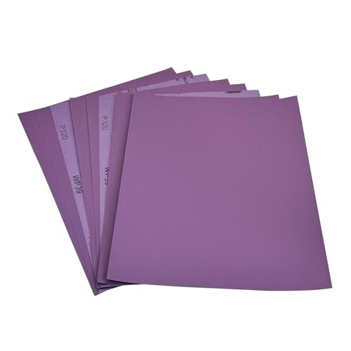 320 Grit Wet Dry Sandpaper, 10pcs 9 x 11 Inch Sanding Sheets - style: Grit 320