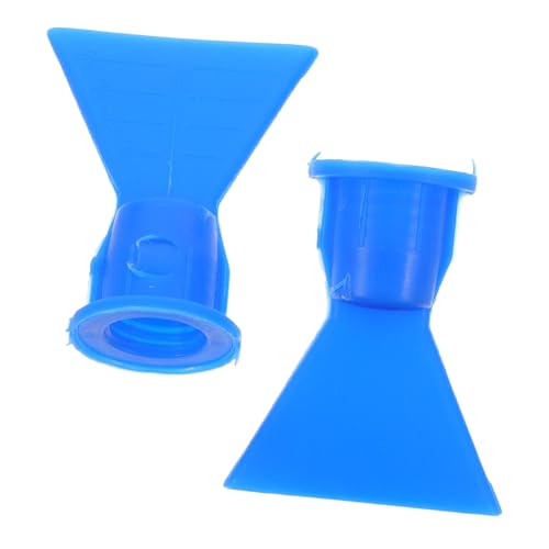 TIDTALEO 2pcs Flat Sealant Applicator Nozzle Tips Plastic Caulking Tool for Precise Sealant Application Doors and Easy to Clean and Reusable