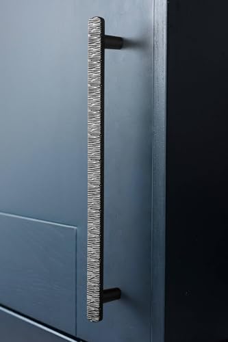 Goo-Ki 7-1/2 Inch（192mm Hole Centers Luxurious & Sturdy Zinc Alloy Cabinet Handls,Matt Black Cabinet Pulls for Kitchen,Drawer,Cupboard & Wardrobe,6 Pack - color: Matte Black, size: 7.6 inch (192 mm) Hole Centers, style: Pulls With No Backplate