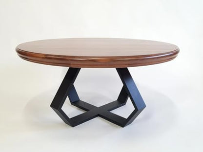 Coffee Table Legs 16 inch, Metal Table Legs Diamond Shape Black Industrial Modern Bench Chair Base Furniture Legs Desk Leg (Black) - color: Black