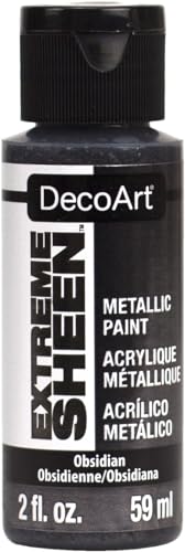 DecoArt DPM19-30 EXTREME SHEEN OBSIDIAN, 2 Fl Oz (Pack of 1) - color: Obsidian, size: 2 Fl Oz (Pack of 1)