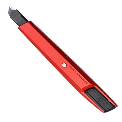 NT Cutter Premium Evolution PMG Series, Aluminum Die-Cast Grip (PMGA-EV01) - size: 9mm Standard-Duty, style: Red Aluminum Diecast Grip with Ultra Sharp Blade