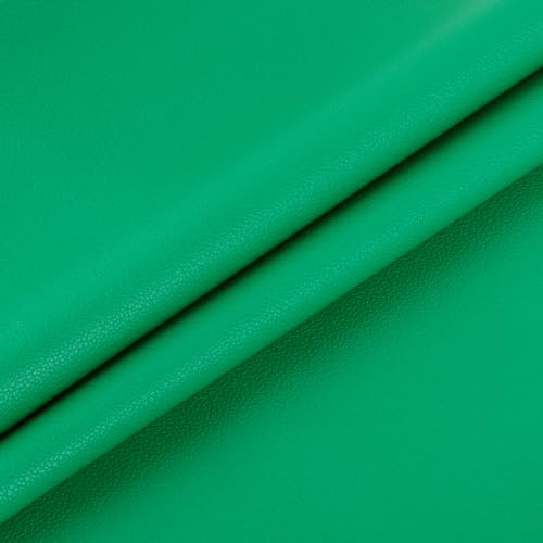 Marine Vinyl Faux Leather,12"X54" Boat Auto Upholstery DIY Projects (Green, 12"X54") - color: Green, size: 12"X54"