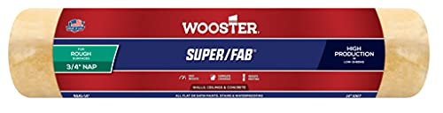 Wooster Brush R241-14 Super/Fab Roller Cover, 3/4-Inch Nap, 14-Inch , Yellow - size: 14 Inch