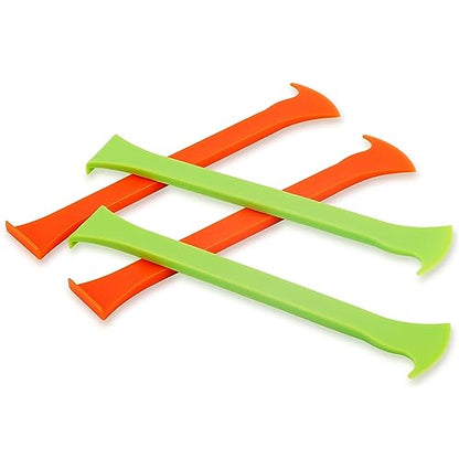 4pcs Vinyl Wrap Tool Kit, Car Wrapping Tools Window Tint Film Tool Kit PPF Wrap Tool Kit Single-Axe Vinyl Wrap Tool for Car Wrapping (Green, Orange)