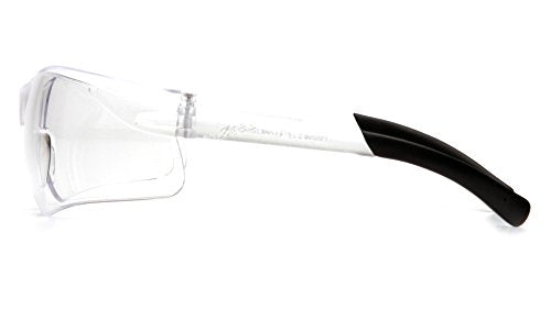 Pyramex Ztek Safety Glasses ANSI Z87+ - color: Clear Lens/ Clear Frame With Dp1000 Earplugs, size: One Size (Single)