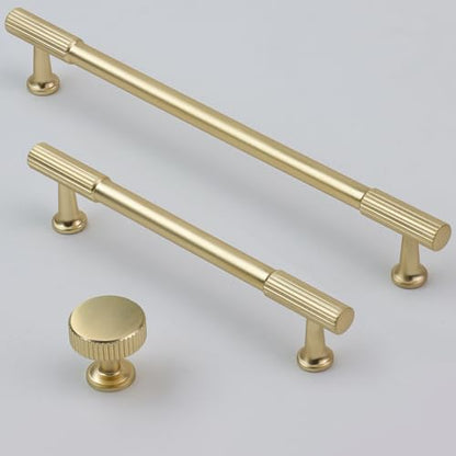 VEHCIL 20 Pack Round Brushed Gold Cabinet Knobs,Single Hole Gold Knobs for Cabinets and Drawers Cupboard Closet Bathroom Dresser Hardware,Solid Zinc Alloy - color: Brushed Light Gold (20PACK), size: 1.1 Inch