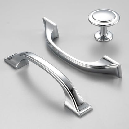 Polished Chrome Cabinet Knobs Round Kitchen Pulls 10 Pack 8222 - color: Polished Chrome, size: 1-1/4 Inches, style: 10 Pack Round Knob