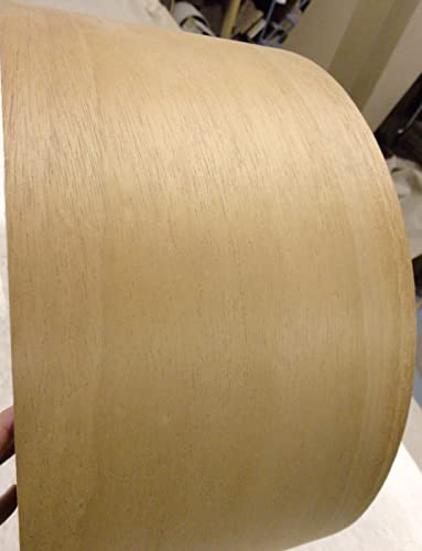 Mahogany Wood Veneer edgebanding 1" x 120" roll with preglued hot melt Adhesive