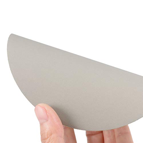 uxcell 5 Inch Wet Dry Disc 3000 Grit Hook and Loop Sanding Disc Silicon Carbide 10pcs - size: 5''