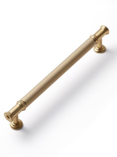5 Pack Champagne Bronze Cabinet Pulls 6.3" Hole Center Brass Handles Drawer Pulls Closet Bathroom Vanity Dresser Hardware Zinc Alloy - color: Champagne Bronze, size: 6.3"(160mm) Hole Centers