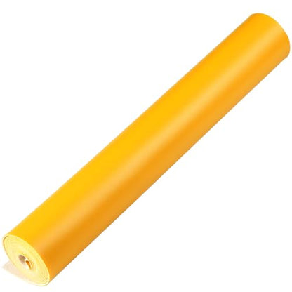 Smooth Solid Color Faux Leather Sheets Roll 12"X53" (30cmX135cm),Very Suitable for Making Crafts, Leather Earrings, Bows,Sewing (Earthy Yellow) - color: Earthy Yellow