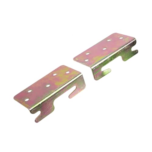 Geesatis Beds Rail Bracket,4 PCS Bed Rail Hooks Plates,3.6" x 2"