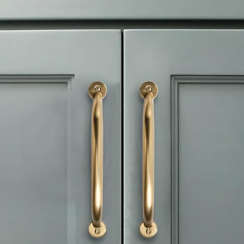 10 Pack 3-1/2 inch Hole Center Champagne Bronze Cabinet Pulls - Heavy Duty Solid Drawer Honey Bronze Hardware Handles Kitchen Vanity Bathroom Handles - color: Champagne Bronze, size: 3-1/2"(89mm) Hole Center