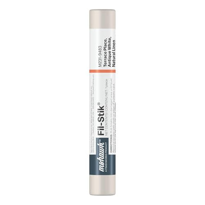 Mohawk Fil-Stik, Wax Putty Stick for Wood Repair, Terrace Place, Antique White, Natural Linen, M231-9483, 1 Count - color: Terrace Place-antique White