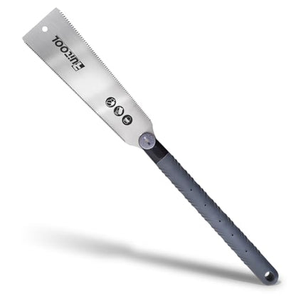 RUITOOL Japanese Hand Saw, 10 Inch Double Edge Ryoba Pull Saw for Flush Cut