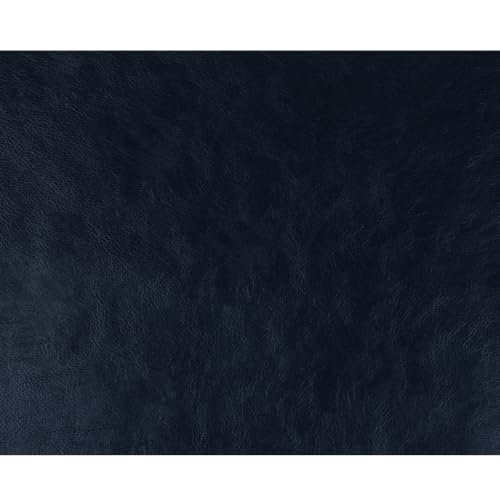 Faux Leather Sheets Fabric 16" X 54",Thick Durable Synthetic Upholstery Vinyl, Suitable for Furniture Replacement and Renovation Materials, Wallets, DIY Sewing Projects (Black, 16"X54") - color: Black, size: 16"X54"