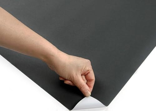ROSEROSA Peel and Stick Matt Solid Architectural Film Self-Adhesive Vinyl Film Wallpaper Door Wrap Counter Top Border Mirror Molding Trim SG50 - size: 24"(W) X 1181"(L)