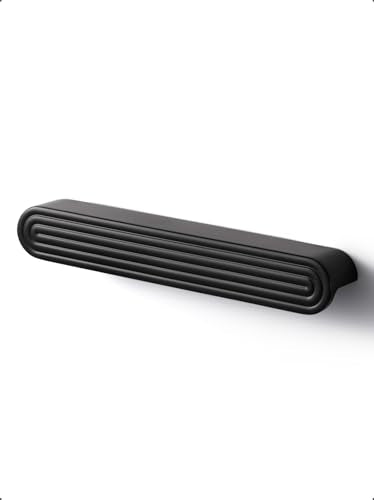 Cabinet Pulls Black 6.3" Hole Center 5 Pack - color: Black, size: 6-5/16"(160mm) Hole Center