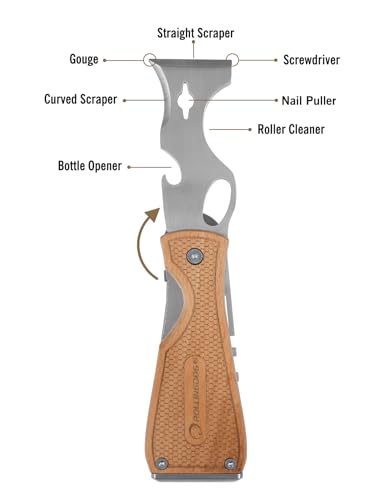 ROLLINGDOG 14 in 1 Paint Scraper Tool