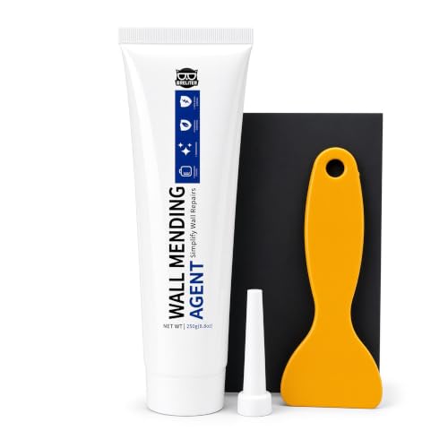 Breliter Drywall Repair Kit - 8.8oz Wall Repair Paste Tube, White