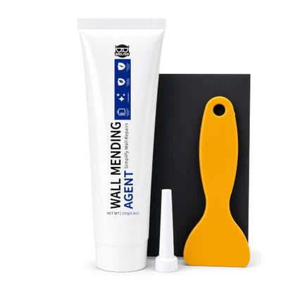 Breliter Drywall Repair Kit - 8.8oz Wall Repair Paste Tube, White