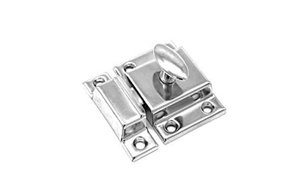Cabinet Latch Polished Nickel Finish Country Furniture Cupboards Modern Cabinetry Excellent Antique Reproduction