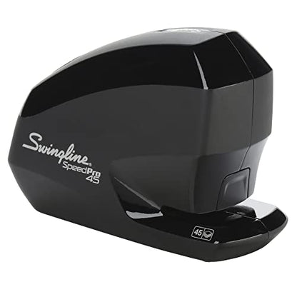 Swingline Electric Stapler, Speed Pro 45, 45 Sheet Capacity, Black (S7042155) - size: 45 sheets, style: Stapler