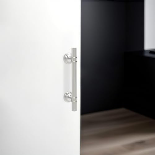 10 Pack 3-3/4 Inch Cabinet Pulls knurled Brushed Satin Nickel Kitchen Cabinet Handles Aluminum and Zinc Alloy Drawer Pulls Solid Cabinet Hardware - color: Brushed Satin Nickel Knurled, size: 3-3/4'' Hole Center(96mm)