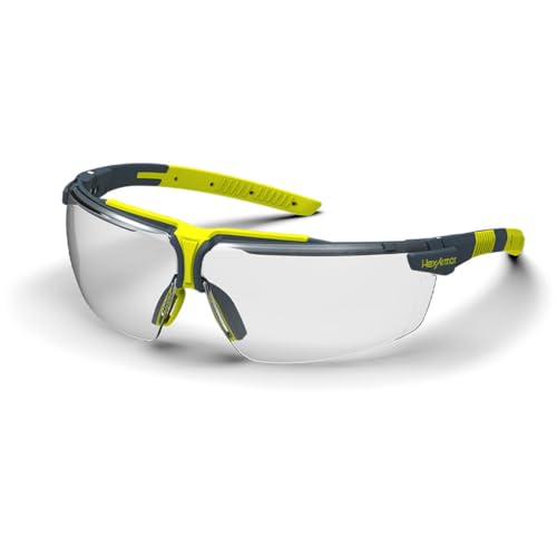 HexArmor VS300 Safety Glasses with Adjustable Side Arms Z87+ for Men and Women - color: Clear / Anti Fog Anti Scratch, size: Single