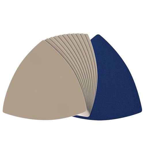 12 Pcs Detail Sander Sandpaper, 7000 Grit Triangular Sandpapers - size: 7,000 Grit