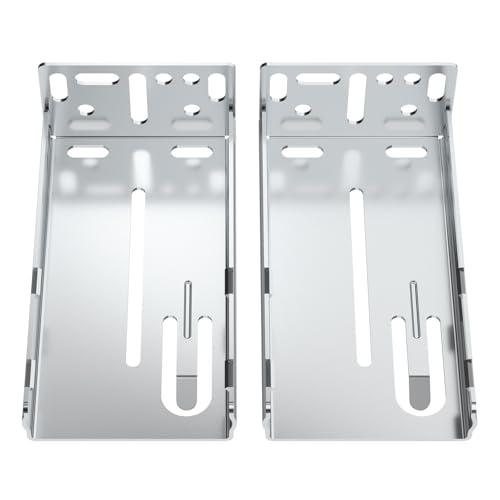 1 Pair Rear Mounting Brackets for Drawer Slide, new - size: Rear Mounting Brackets, style: Soft Close-1 Pair