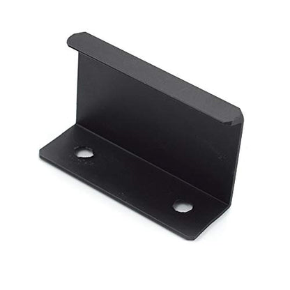 Black Finger Pulls, 1.97 Inch, 1.26 Inch Spacing, 6Pcs - color: Black, size: 50mm/1.97", style: Straight Edge