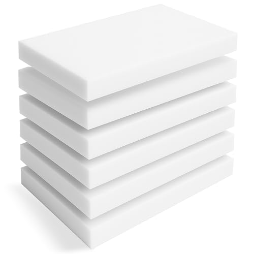 6-Pack of 1" x 30" x 72" High Density Upholstery Foam, Foam Padding & Sheet, Cushion Seat Replacement, Crafts Foam, Seat Cushion Insert, Cushion & Seat Repair Quality Upholstery Foam - size: 1" x 30" x 72", style: 6-Pack