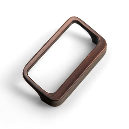 Goo-Ki Oil Rubbered Bronze Cabinet Pulls with Hole Center 2.5''(64MM),Modern Zinc Alloy Finger Pulls for Drawer,Wardrobe,Cupboard,6 Pack - color: Oil Rubbered Bronze, size: 2.5'' HOLE CENTERS