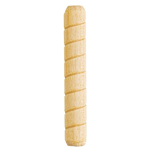 Spiral Wood Dowel Pins & Plugs | 5/16" X 2" | Pack of 50 Approx. | Wooden Furniture Dowel for Strong Joints, Furniture Refurbishing or Repairs | UA-520-W - size: 5/16" X 2"