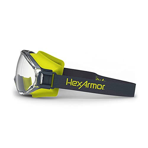 HexArmor LT300 - style: Clear Lens Anti-fog, Cloth Strap