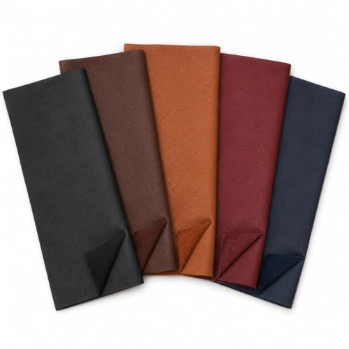 Reed Leather Hides - Cow Skins (8 inches X 11 Inches, Natural Finish Cow Leather) - color: Natural Finish Cow Leather, size: 0.6 Square Foot