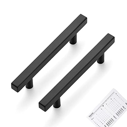 Ravinte 30 Pack Black Cabinet Pulls, 3-3/4 in Kitchen Pulls for Cabinet - size: 3-3/4 IN HOLE CENTER