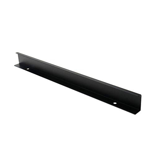 13.78 Inch Finger Pull 6Pcs, 10 Inch Hole Centers, Aluminum Alloy, Black - color: Black, size: 350mm/13.78", style: Straight Edge
