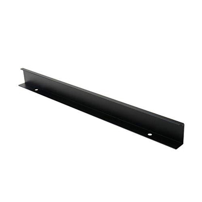13.78 Inch Finger Pull 6Pcs, 10 Inch Hole Centers, Aluminum Alloy, Black - color: Black, size: 350mm/13.78", style: Straight Edge