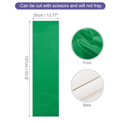 PATIKIL PU Faux Leather Fabric Nappa Grain 0.4 Yards Length 54"x14"x0.04" Soft Synthetic Leather Material Sheets 1mm Thick for Bags DIY Crafts, Green - color: Green, size: 54"x14"x0.04"