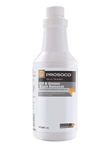 Prosoco Oil & Grease Stain Remover (1-Quart) - size: 32 Fl Oz (Pack of 1)