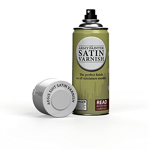 The Army Painter Varnish Duo Pack, 2 x 400 mL - Matt and Satin Protective Spray Sealers for Painted Miniatures and Models