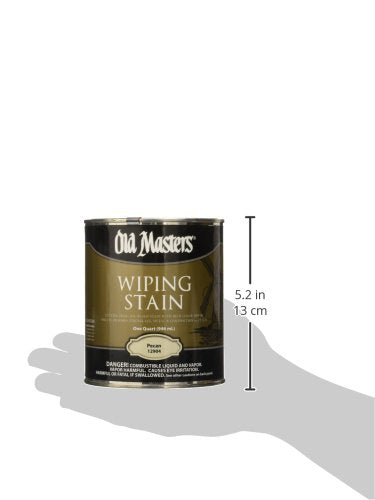 Old Masters 12904 WIP Stain, Pecan - color: Pecan, size: 1 Quart