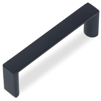 Matte Black Kitchen Cabinet Pulls 3 Inch 10 Pack - color: Matte Black, size: 3'' Hole Center(76mm)