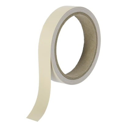 uxcell PVC Edge Banding Tape 3/4" Light Yellow Peel Stick Edging Trim - color: Light Yellow, size: 3/4"