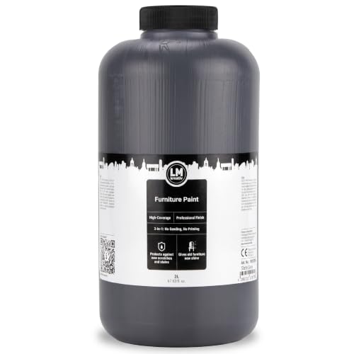 LM Furniture Paint 67,63 fl oz - Slate Gray - - color: Slate Gray, size: 67.63 Fl Oz (Pack of 1)