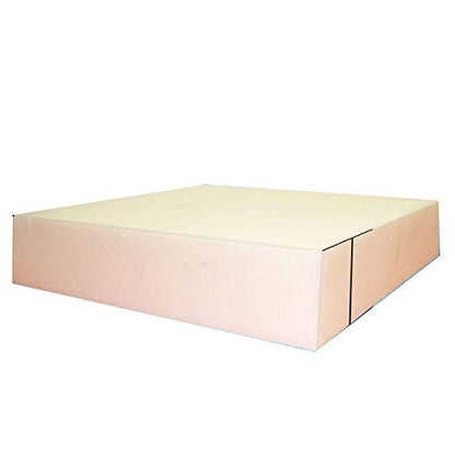 Mybecca Upholstery Foam 4" x 24" x 24" Medium Density Cushion